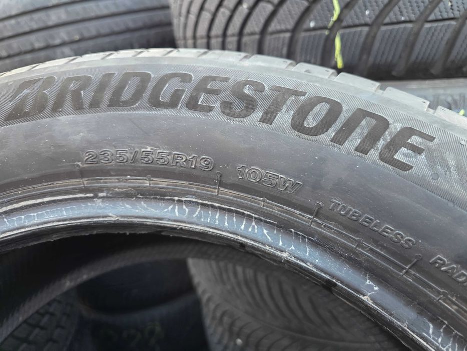 4бр Като нови летни гуми 235 55 19 - Bridgestone - DOT 2025