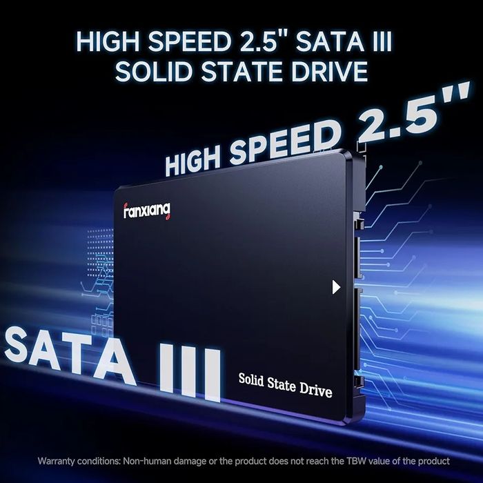 Sigilat Ssd sata III 2TB Fanxiang Raxiana S101 3D nand slc 560Mb/s