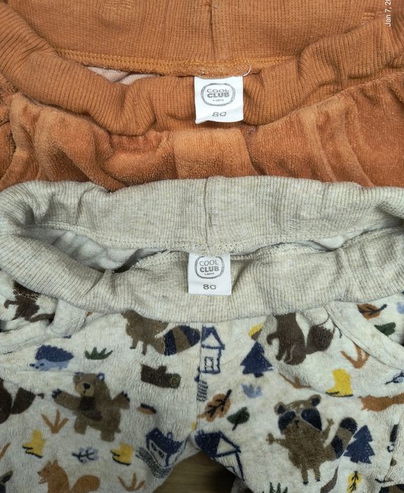 Лот от 6 броя бебешки дрехи CoolClub, момче 74-80см