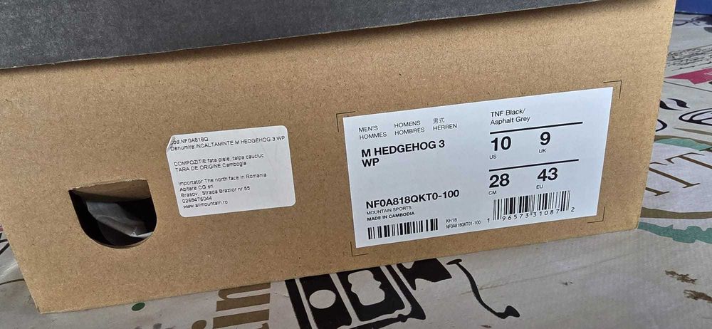 Incaltaminte The North Face - Hedgehog 3 nr. 43