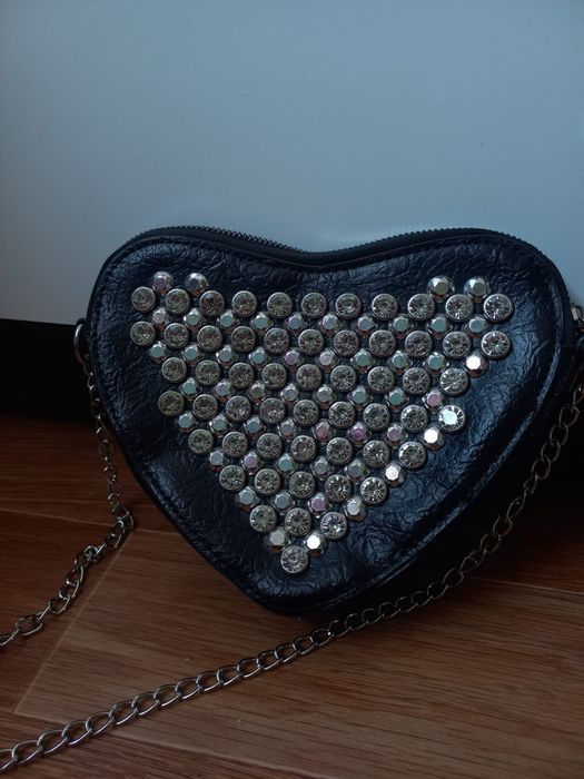 Кожанная маленькая сумка