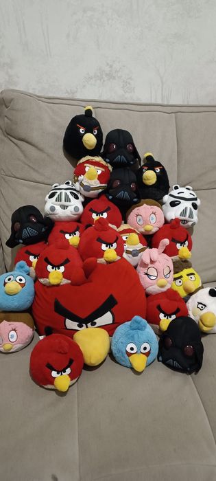 Angry Birds  мягкие игрушки