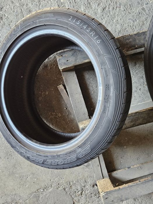 4 anvelope vara 215 45 16 Dunlop 6mm