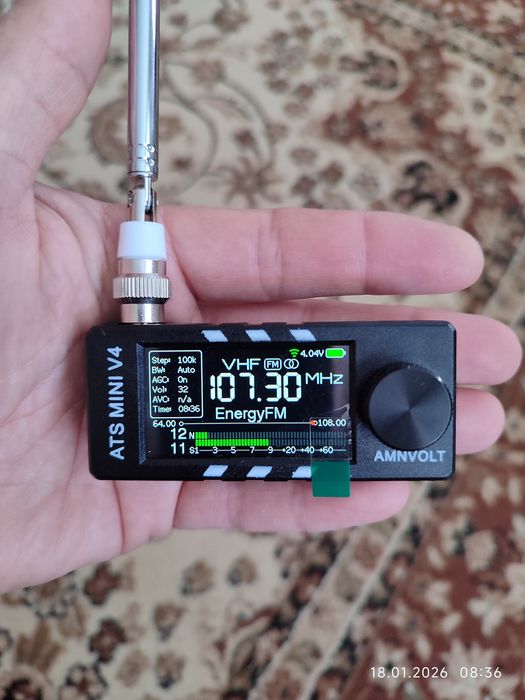 Мини Радио Amnvolt V4 ATS