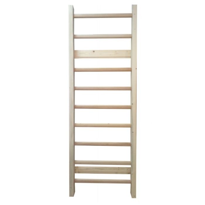 Spalier gimnastica medicala 200/70 cm, 9 trepte, lacuit