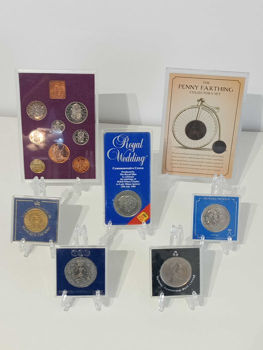 Medalii comemorative, monede, seturi monetare