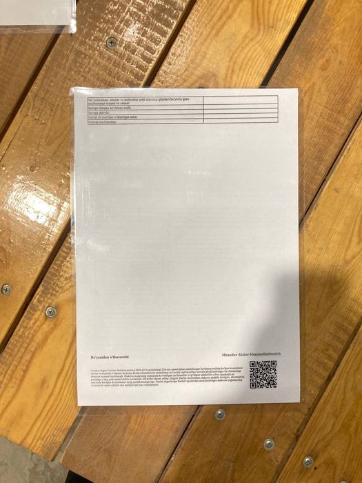 Yangi O'zbekiston bog'i yonidan uy