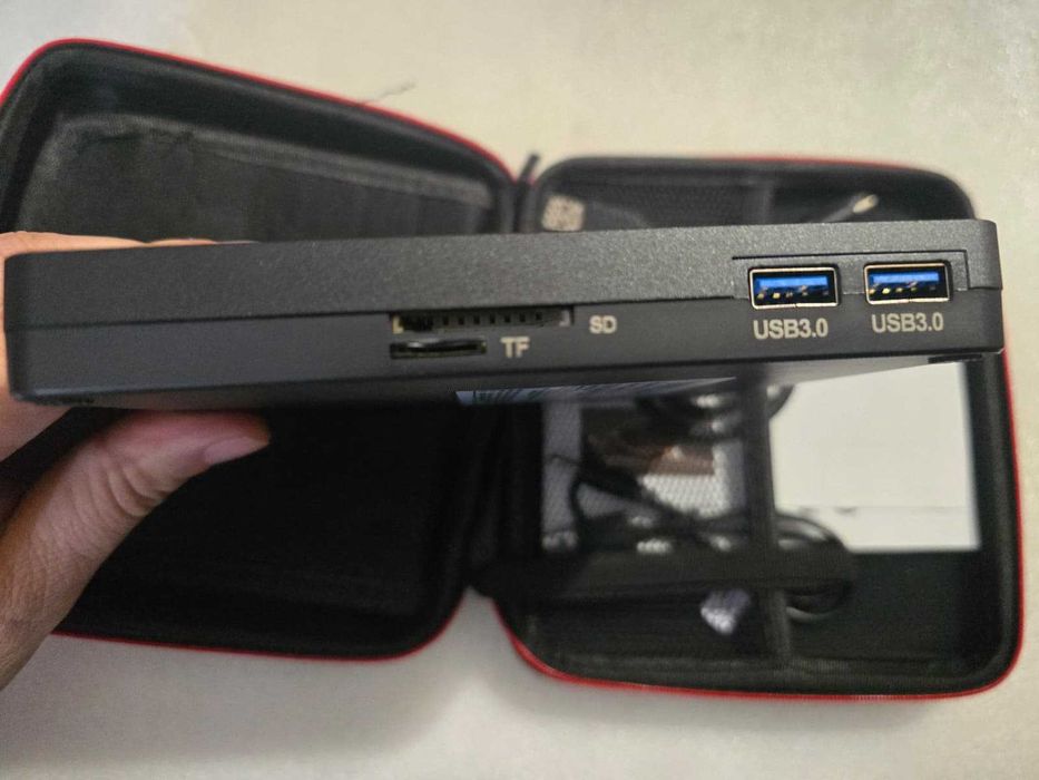 DVD Writer extern portabil NOLYTH, USB 3.0 USB-A 2.0, Micro USB  TF SD