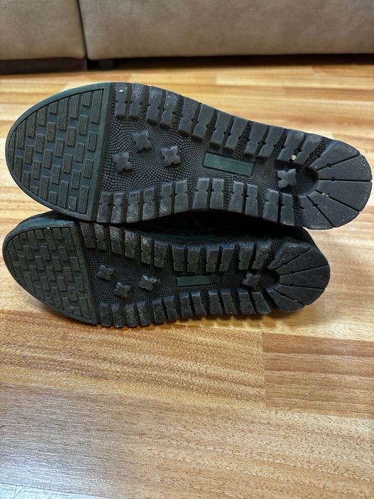 Дамски боти кожа и велур