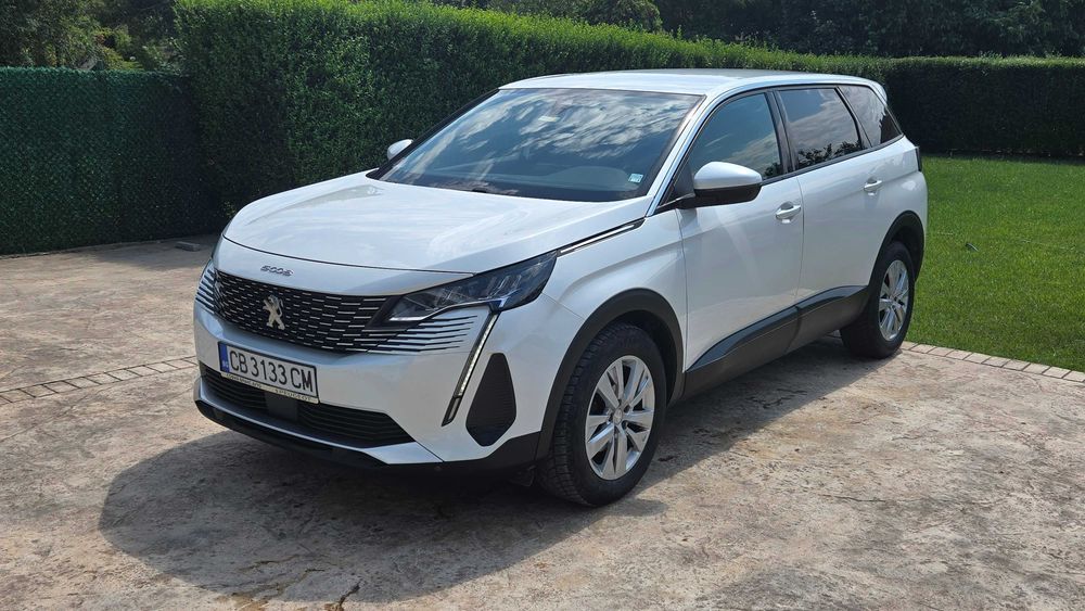 Peugeot 5008 1.5D 131к.с автоматик 7места 2021г-отличен