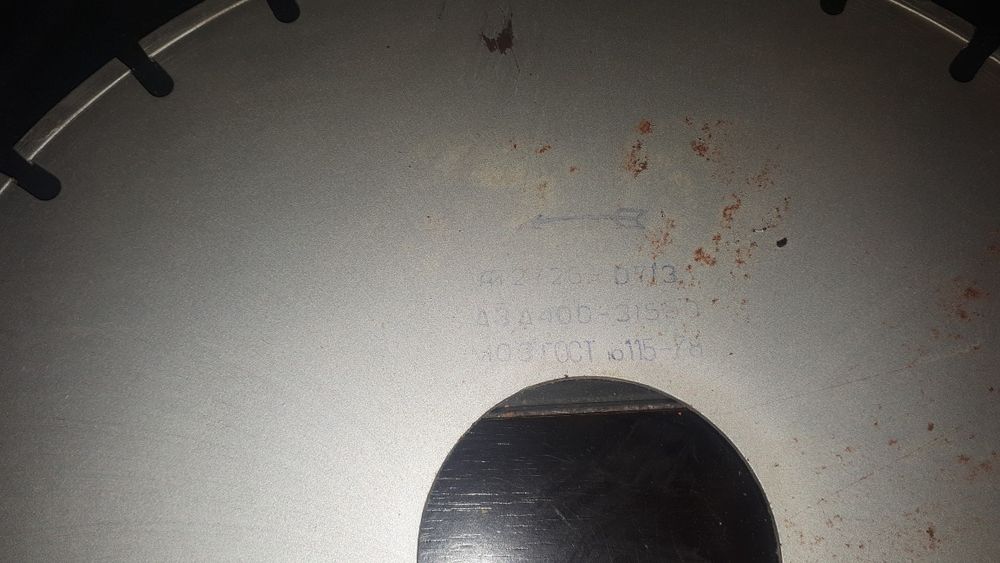 Диамантен диск за рязане на мрамор/гранит ф 400x90