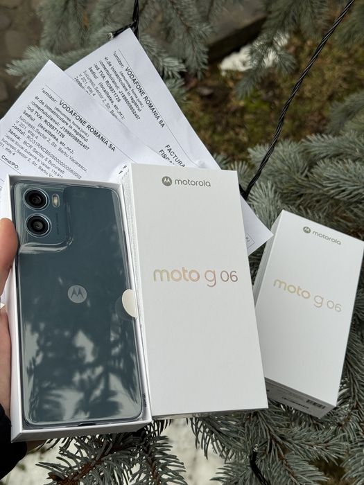Motorola G 06 256GB, unul este sigilat, celalalt este doar desigilat!