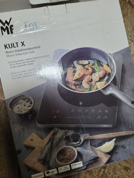 Преносим индукционен котлон WMF Kult X Mono-неразличим от нов