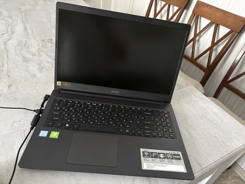 Ноутбук  Aser Aspire 3 (15,6/Core i3/NVIDIA Geforce/1 TB)