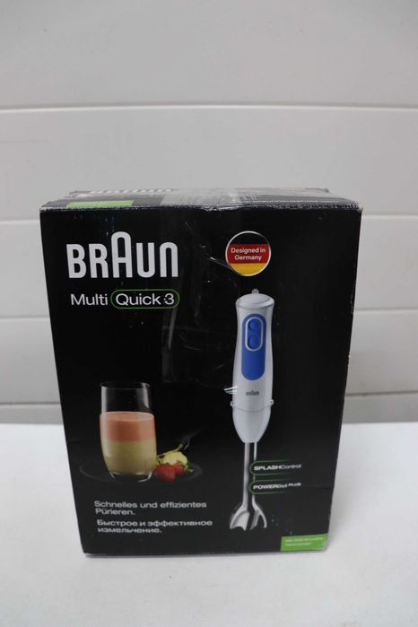 Пасатор Braun MultiQuick 3 MQ30.001M, 2 скорости, 900W, 600ml