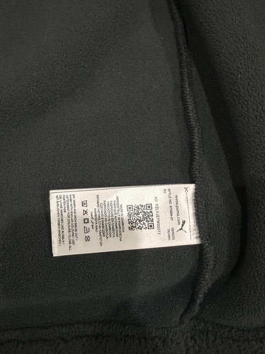 Puma олимпийка мех