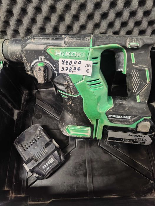 Комплект Акумулаторен Перфоратор и Винтоверт Hikoki