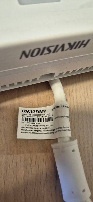 Camera hikvision