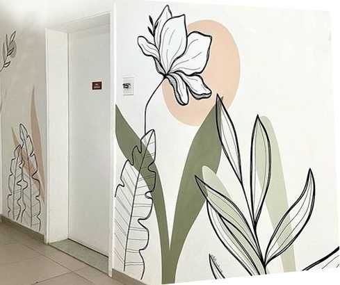 Pereți care prind viață | Artă murală unică, pictură pe perete