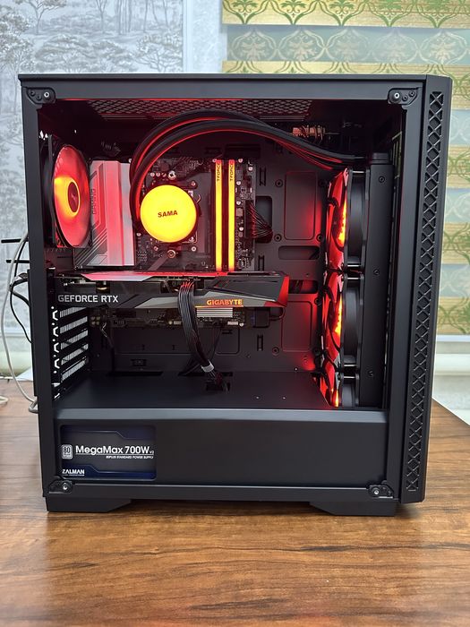 Игровой компьютер: Ryzen 5 7600X | RTX 3060Ti | DDR5 16GB | 512GB NVMe