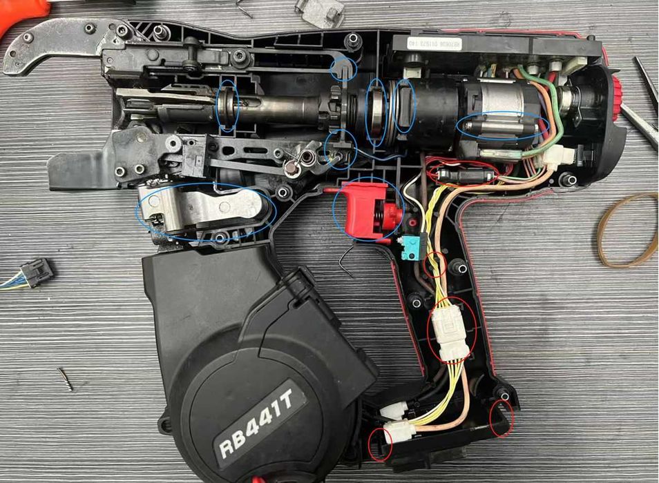 Pistol role/bobine sarma max tw 1061t 441 443 661 servisare