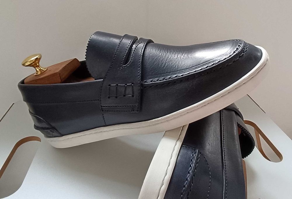 Pantofi sport casual loafers 42 de lux lucrati manual Pantofola D'Oro