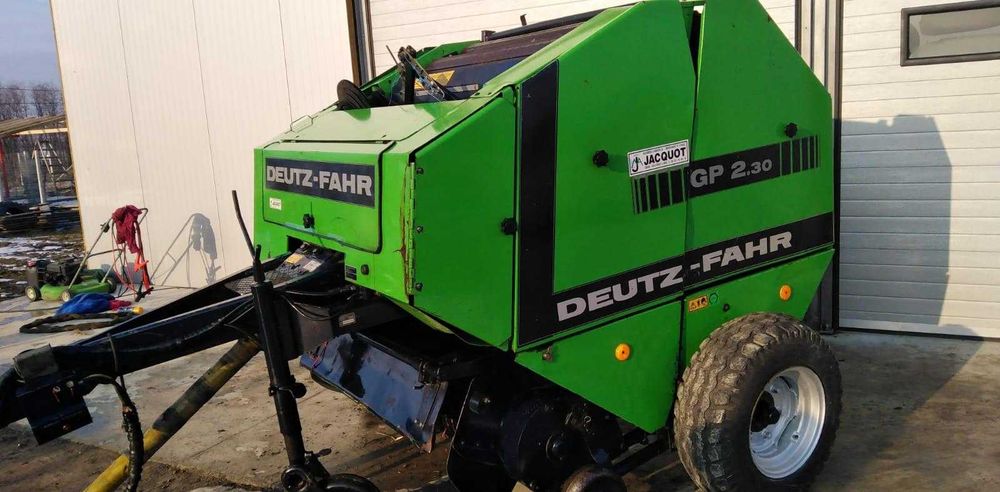 Presa balotiera Deutz GP 3.20 ata plasa GP 2.12 tocator an2014 opticut