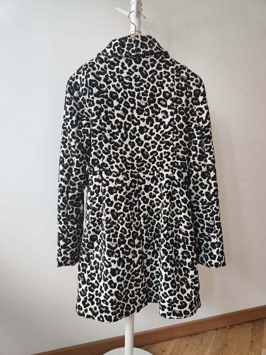 Палто на леопардов принт, р-р 34. H&M