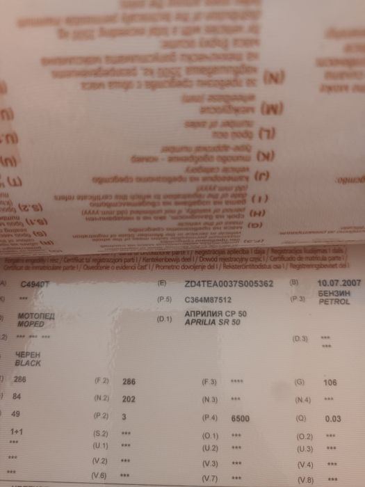 Продавам Aprilia sr 50