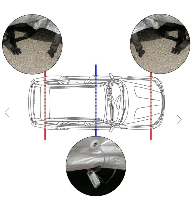 Vând prelată auto împotriva  grindina, îngheț, raze UV