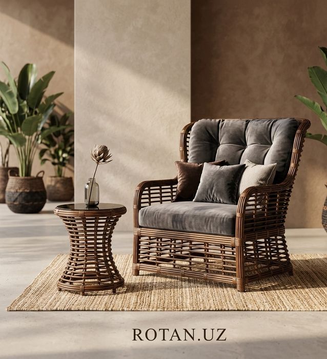 Rotan Rotang Ротанг Мебель плетёная Hand Made