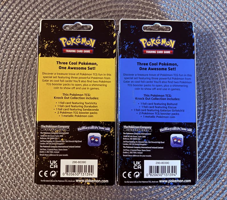 Pokemon TCG Knock Out Collection Version 2 Box