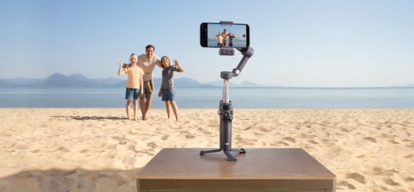 DJI Osmo Mobile 7P and Mic Mini