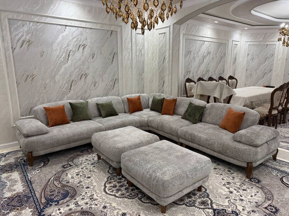 Gabba premium ugalok standart 3.30 × 3.30 pufiks 1 ta yostiq 6 ta