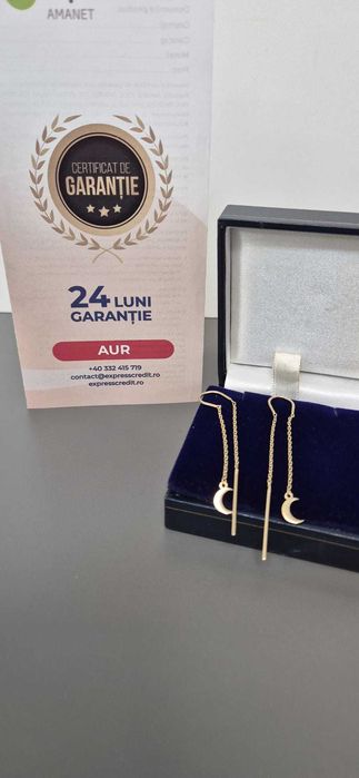 (AG46) Cercei aur 14K B.4611.7