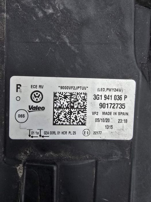 Оригинални  фарове  Full LED за VW Volkswagen Passat B8.5 Фейслифт Fac