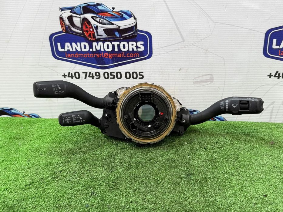 ANSAMBLU MANETE COMENZI VOLAN + SPIRĂ AUDI A6 C6 S LINE 2.0 DIESEL 2009 COD OEM 4E0953503G 4F0953549D 4F0910549A 4E0953521B 2006-2010