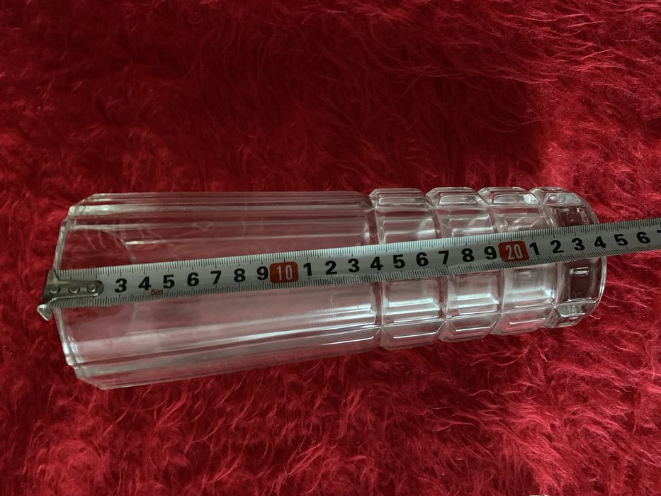 3 различни стъклени/кристални вази, чаши и сервизи/комплекти