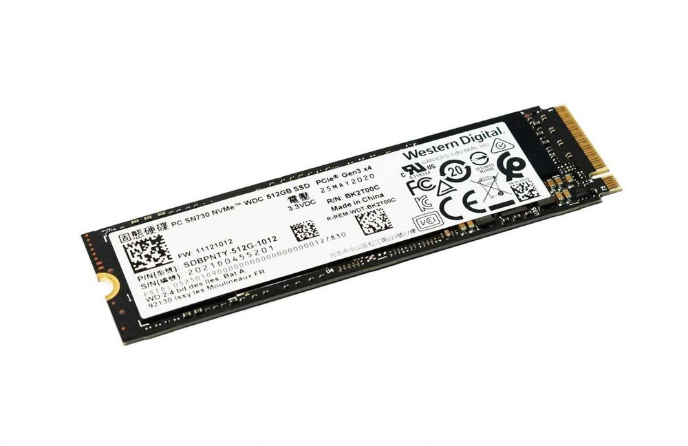 Memorie interna SSD M.2 2280 Western Digital SN730 512GB