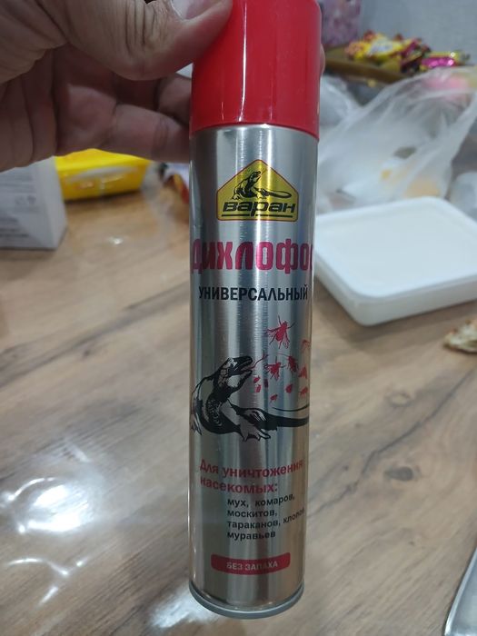 Дихлофос Варан 400₸ / Raid от насекомых 1800₸