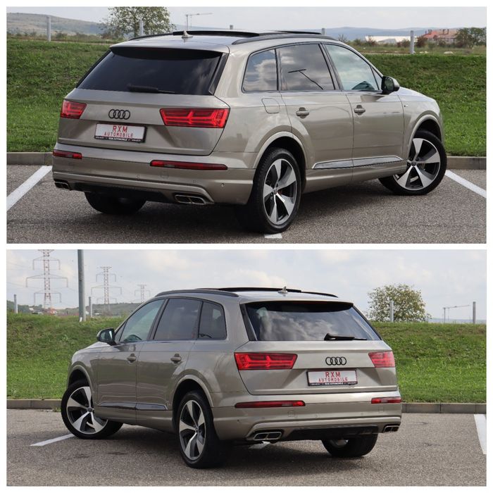 Audi Q7 S-Line Quattro!Soft close uși!Night vision!Ventilație!Rate!