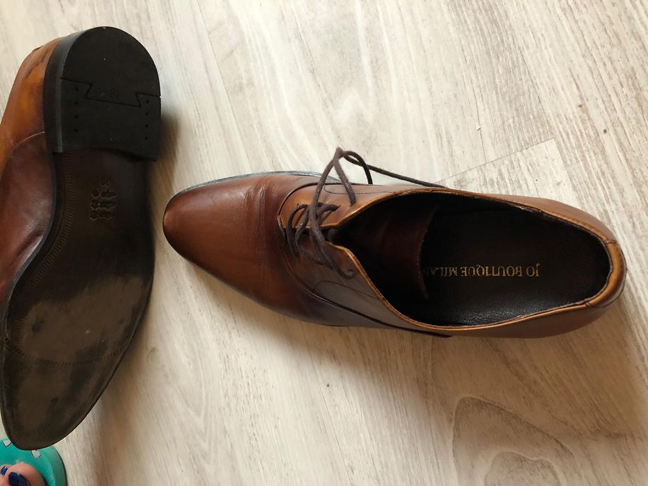 Pantofi de piele pt barbati
