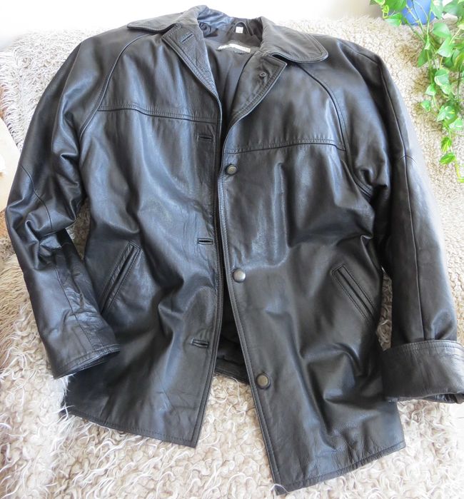 Яке, сако, естествена кожа, дамско, ново