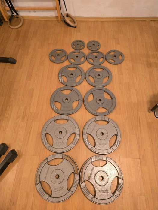 Set Discuri Haltera 30mm 175kg