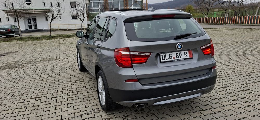 BMW X3, X-DRIVE 4X4, 2013, DIESEL 2,0, AUTOMAT, EURO 5, 187000 KM.