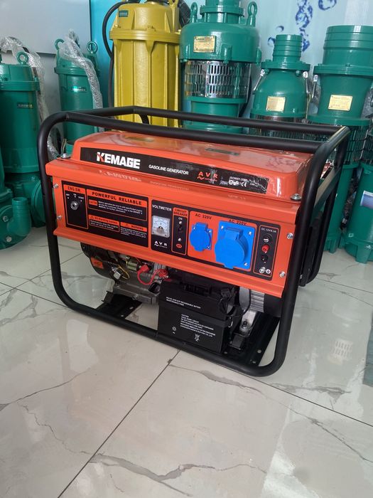 Бензинли движок генератор/ Generator dvijok KEMAGE/ Генератор движок