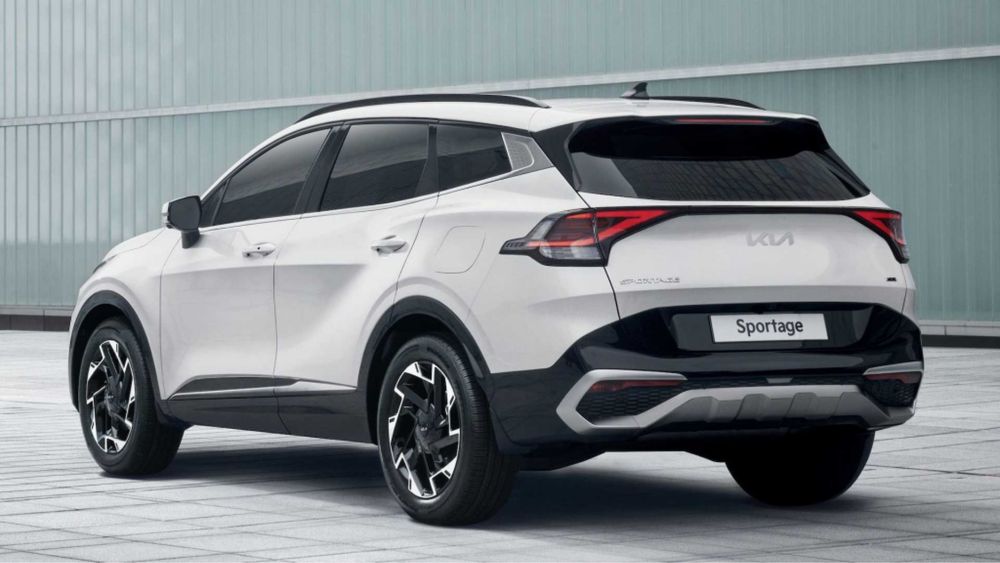 Задний бампер sportage накладка