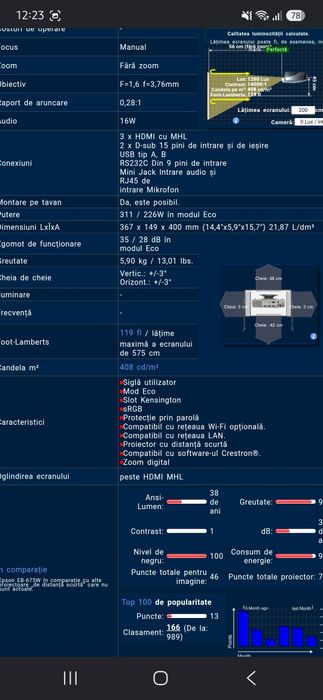 Videoproiector Epson EB-675W