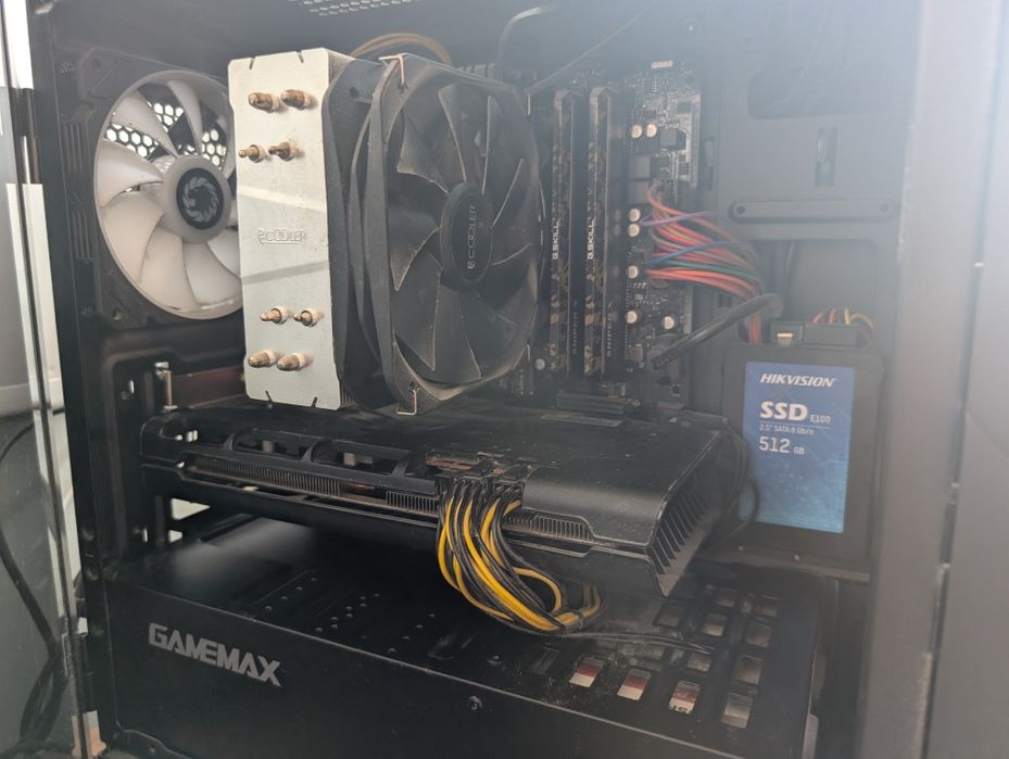 рабочий игровой компьютер / сетап