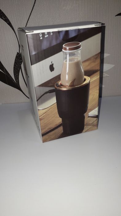 Aparat de răcit/incălzit doză-sticlă pentru mașină, negru